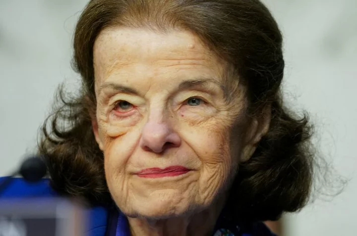 US Senator Feinstein sues over financial abuse in husband's estate