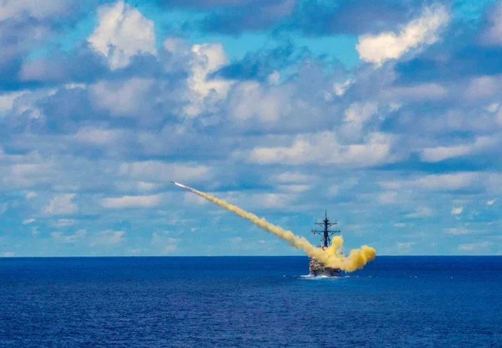 Eyeing China in the Pacific, US studies explosives to make missiles fly farther