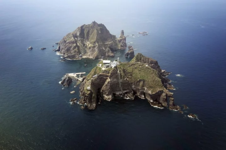 Japan protests to S.Korea over military drill on disputed islands